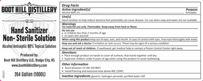 1000 L Label (264 G Label)